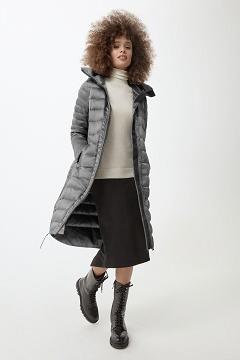Chamarras Canada Goose Mujer México - Roxboro Chaqueta De Plumas Black Label Blancos KR2348675